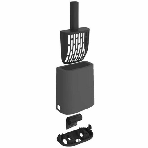 Szufelka Rotho My Pet Antracyt Plastik z recyklingu