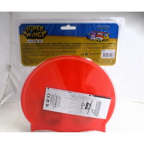 Czepek i Okulary do Pływania Super Wings Dziecięcy (12 Sztuk)
