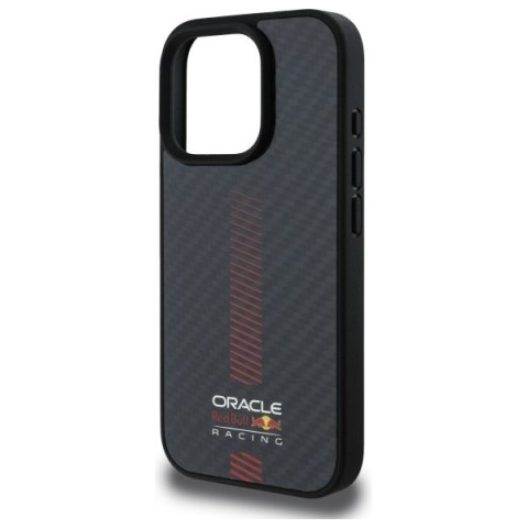 Red Bull RBHMP16L24CFGSMK iPhone 16 Pro 6.3" hardcase czarny/black Carbon Fiber Power Bar MagSafe