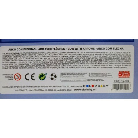 Zestaw łuczniczy Colorbaby Ø 17 cm