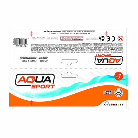 Gogle do nurkowania z rurką Colorbaby Aqua Sport Dziecięcy (12 Sztuk)