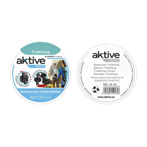 Kijek do trekkingu Aktive 4,5 x 135 x 3 cm (4 Sztuk)