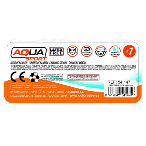 Okulary do Pływania Dziecięce AquaSport Aqua Sport (6 Sztuk)