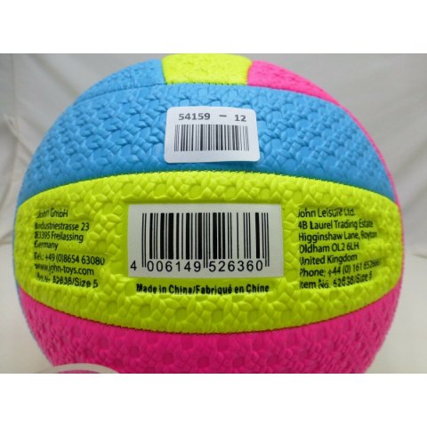 Piłka do Siatkówki John Sports 5 Ø 22 cm (12 Sztuk)