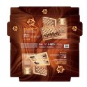 Plansza do Gry w Szachy i Warcaby Colorbaby Backgammon Drewno (6 Sztuk)