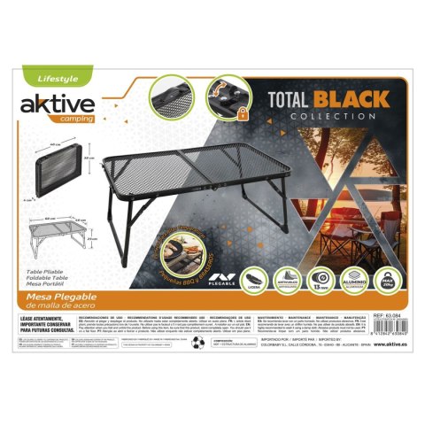 Składany stolik Aktive 60 x 25 x 40 cm (4 Sztuk)