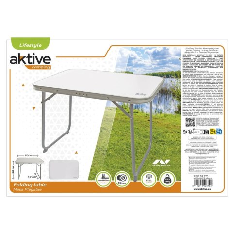 Składany stolik Aktive 60 x 50 x 40 cm (4 Sztuk)