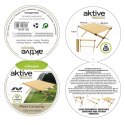 Składany stolik Aktive Glamping Sabana Aluminium Ziemia 88,5 x 43 x 70,5 cm