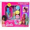 Zestaw do Włosów Barbie Rainbow Tie 15,5 x 10,5 x 2,5 cm Włosy z rozjaśnionymi pasemkami Wielokolorowy