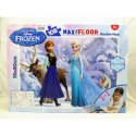 Puzzle dla dzieci Frozen Dwustronny 108 Części 70 x 1,5 x 50 cm (6 Sztuk)