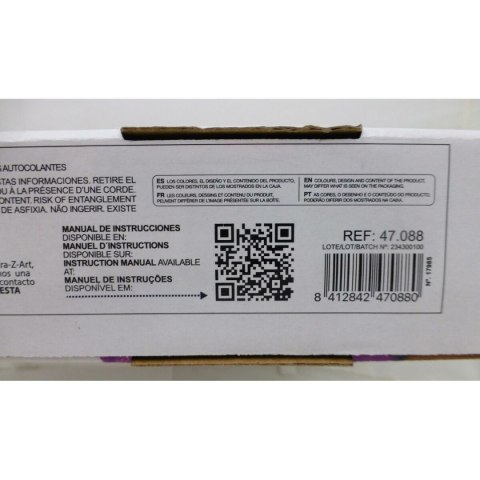 Zestaw Rękodzielniczy Cra-Z-Art Naklejki Plastikowy (4 Sztuk)