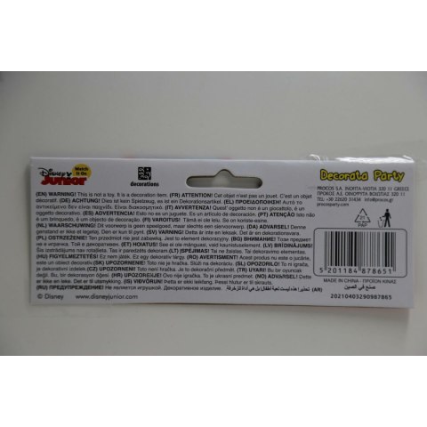 Zestaw do organizacji party Minnie Mouse 37 Części