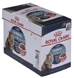ROYAL CANIN FCN Hairball Care w sosie - mokra karma dla kota dorosłego - 12x85g