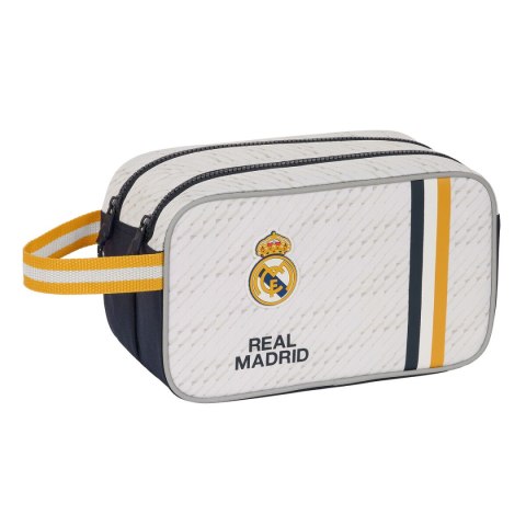 Neseser szkolny Real Madrid C.F. Biały Sportowe 26 x 15 x 12.5 cm