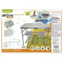 Zestaw Stołowy z 2 Krzesłami Aktive Składany Camping