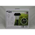 Zestaw solarnych palików ogrodowych Aktive 6 Części Stal nierdzewna Plastikowy 10 x 38 x 10 cm (4 Sztuk)