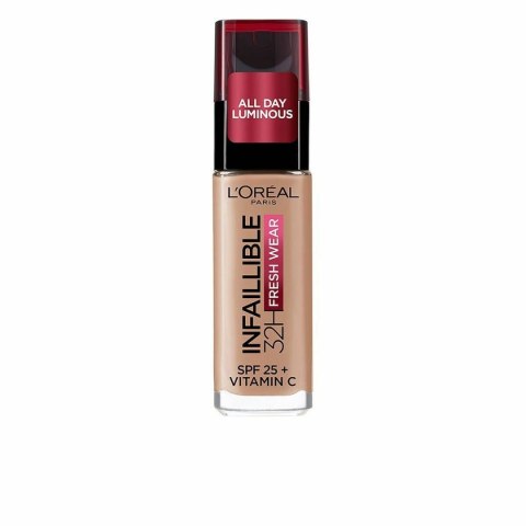 Kremowy podkład do makijażu L'Oreal Make Up AA403900 Nº 210 Nº 225 Nº 225-Sable Beige Spf 25 30 ml