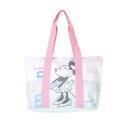 Torba na plażę Minnie Mouse Różowy Wielokolorowy 47 x 33 x 15 cm