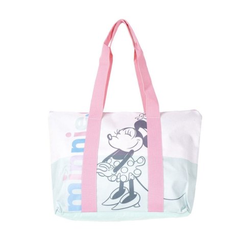 Torba na plażę Minnie Mouse Różowy Wielokolorowy 47 x 33 x 15 cm