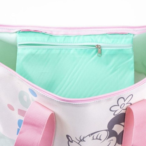 Torba na plażę Minnie Mouse Różowy Wielokolorowy 47 x 33 x 15 cm