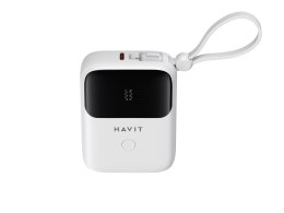 Powerbank Havit PB5215 10000mAh (biały)