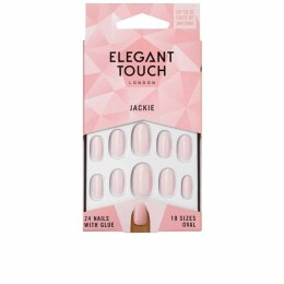 Sztuczne paznokcie Elegant Touch Polished Colour Jackie 24 Części (24 uds)