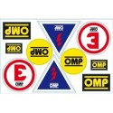 Naklejki OMP OMPX/846