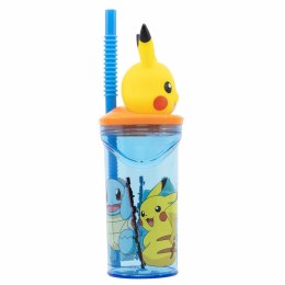 Butelka wody Pokémon Wielokolorowy PVC Plastikowy 360 ml 9 x 23 x 6 cm