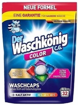 Der Waschkonig Color Kapsułki do Prania 32 szt.