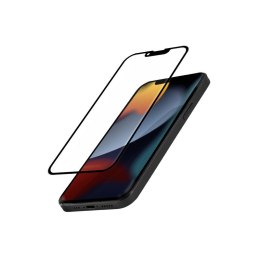 Szkło ochronne Anti-Bacterial 3D Armour Glass iPhone 16e / iPhone 14 / iPhone 13 / iPhone 13 Pro z ramką instalacyjną