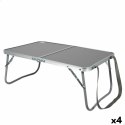 Składany stolik Aktive Kemping Antracyt 60 x 25 x 40 cm (4 Sztuk)