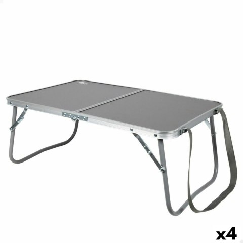 Składany stolik Aktive Kemping Antracyt 60 x 25 x 40 cm (4 Sztuk)