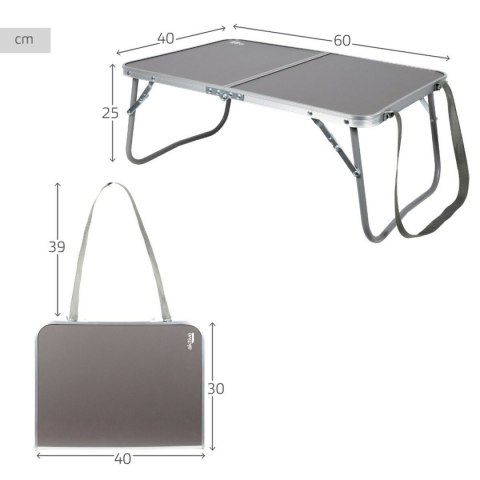 Składany stolik Aktive Kemping Antracyt 60 x 25 x 40 cm (4 Sztuk)