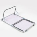 Składany stolik Aktive Kemping Antracyt 60 x 25 x 40 cm (4 Sztuk)