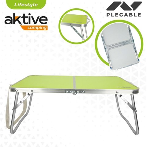 Składany stolik Aktive Pistacjowy 60 x 25 x 40 cm (4 Sztuk)