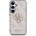 Etui Guess Big 4G Logo Classic Logo do Samsung Galaxy S25+ różowy