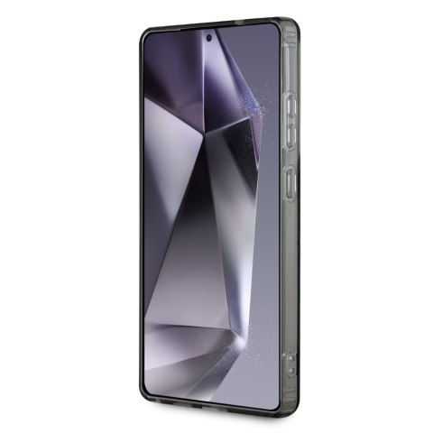 Etui Karl Lagerfeld Button Choupette Head Printed Logo MagSafe do Samsung Galaxy S25 Ultra czarny