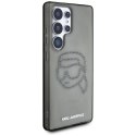 Etui Karl Lagerfeld Rhinestones Karl Head Logo do Samsung Galaxy S25 Ultra czarny