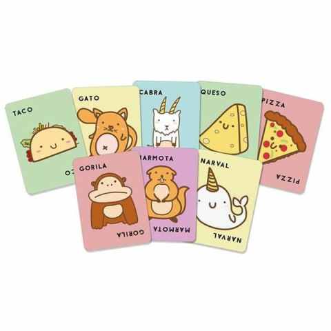 Zabawa Edukacyjna Lúdilo Taco, Gato, Cabra, Queso, Pizza