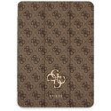 Guess GUFC11PM24PS4SGW iPad Pro 11" M4 2024 / M5 2025 brązowy/brown Magnetic 4G Big Logo
