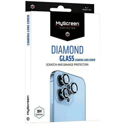 Ochrona na obiektyw aparatu MyScreen Diamond Glass Camera Lens Cover do Samsung Galaxy S25 Ultra czarny/black