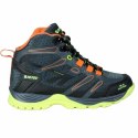 Buty górskie Hi-Tec Toubkal Mid Waterproof Czarny Jasnoszary - 39