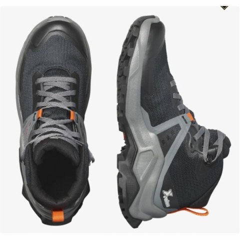 Dziecięce Buty Górskie Salomon X Raise Mid GTX Infantil Czarny - 39