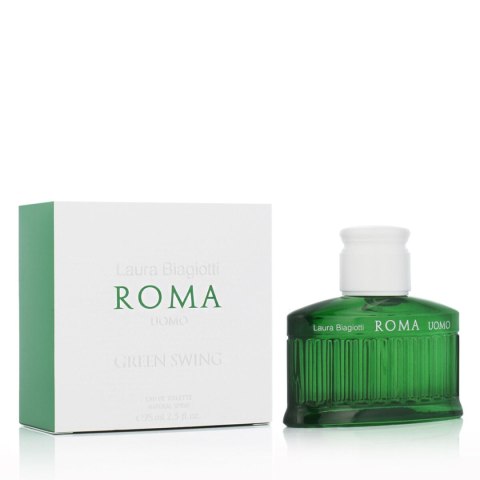 Perfumy Męskie Laura Biagiotti Roma Uomo Green Swing EDT 75 ml