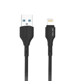 Beline Kabel 25W USB-A/Lightning 1m czarny/black BLNCBL01