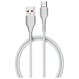 Beline Kabel 25W USB-A/USB-C 2m biały/white BLNCWC02