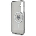 Etui Karl Lagerfeld Button Choupette Head Printed Logo MagSafe do Samsung Galaxy S25 czarny