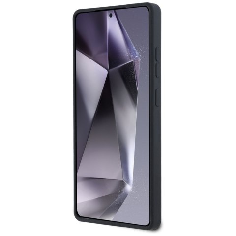 Etui Karl Lagerfeld Silicone Double Heads And Circle MagSafe do Samsung Galaxy S25 Ultra czarny