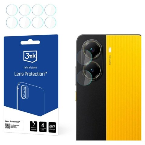 Ochrona na obiektyw aparatu 3MK Lens Protection do Poco X7 Pro 4szt