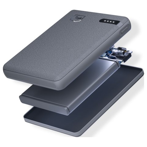 Powerbank 3MK Pocket Powerbank 5000mAh 12W USB-C szary/gray